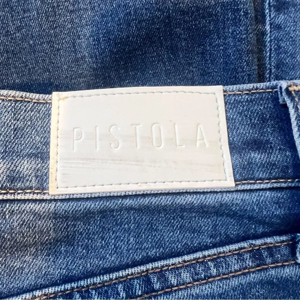 Pistola Lennon high rise crop Jeans size 28